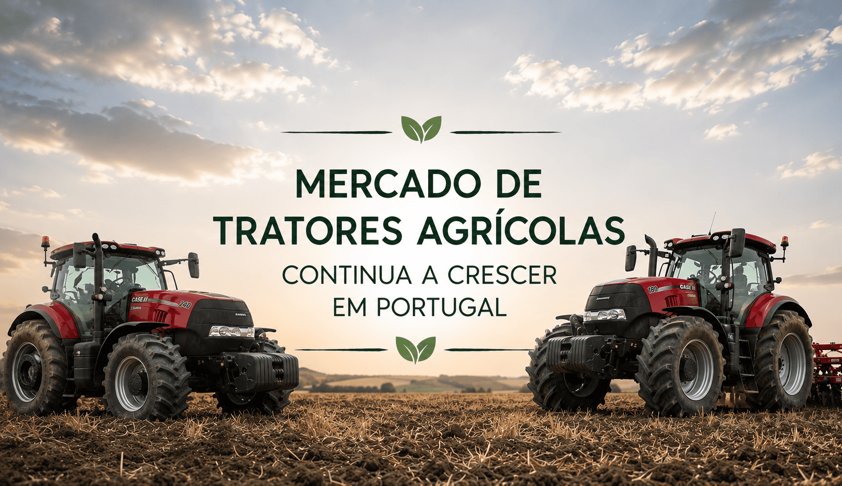 Mercado de tratores agrícolas continua a crescer em Portugal
