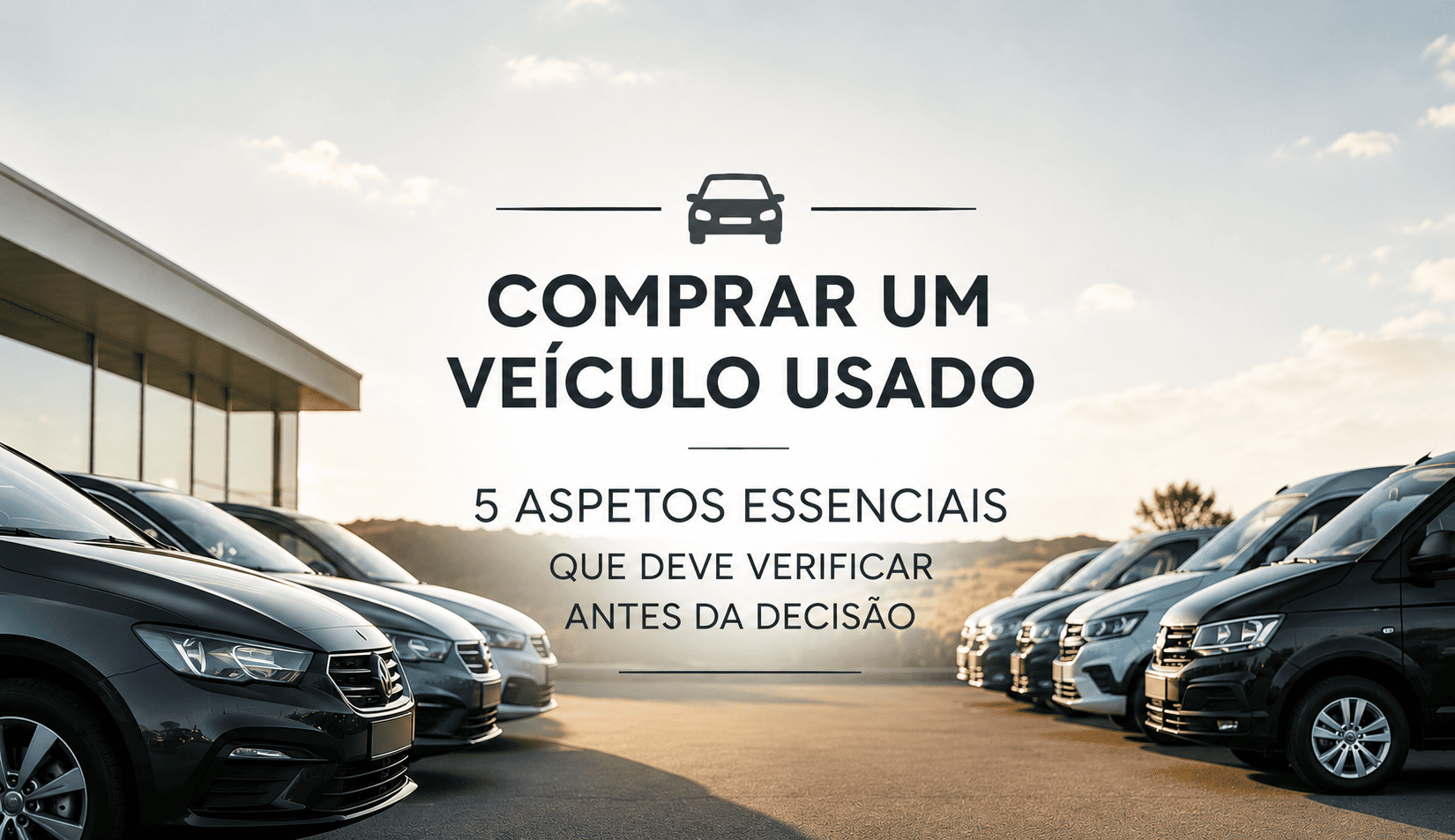 Comprar um veículo usado: 5 verificações essenciais antes da compra