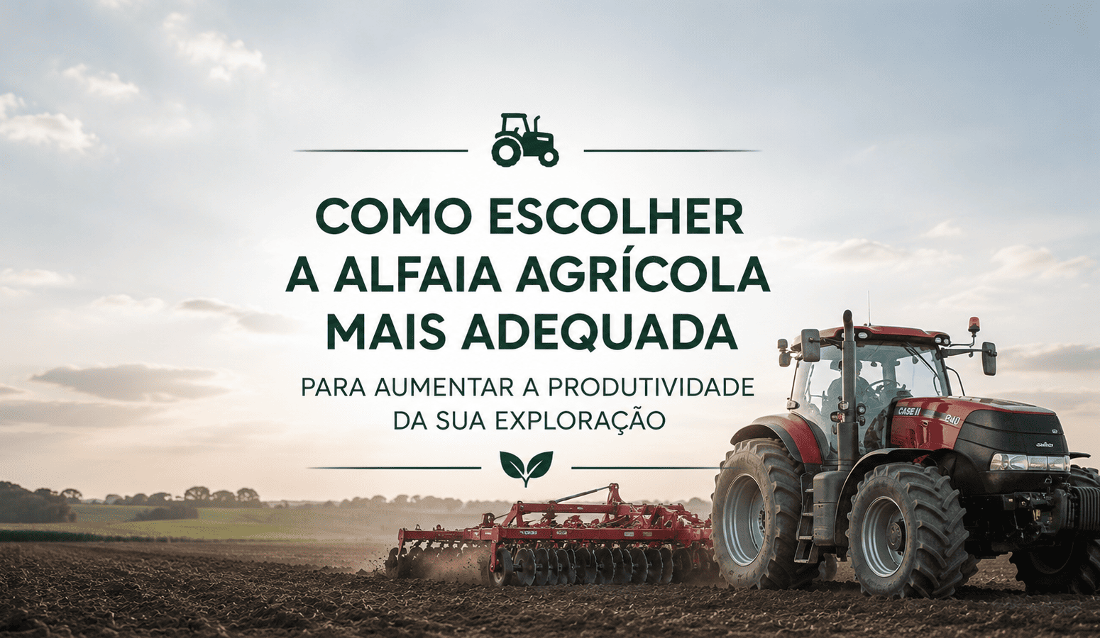 Como escolher a alfaia agrícola ideal para a sua exploração